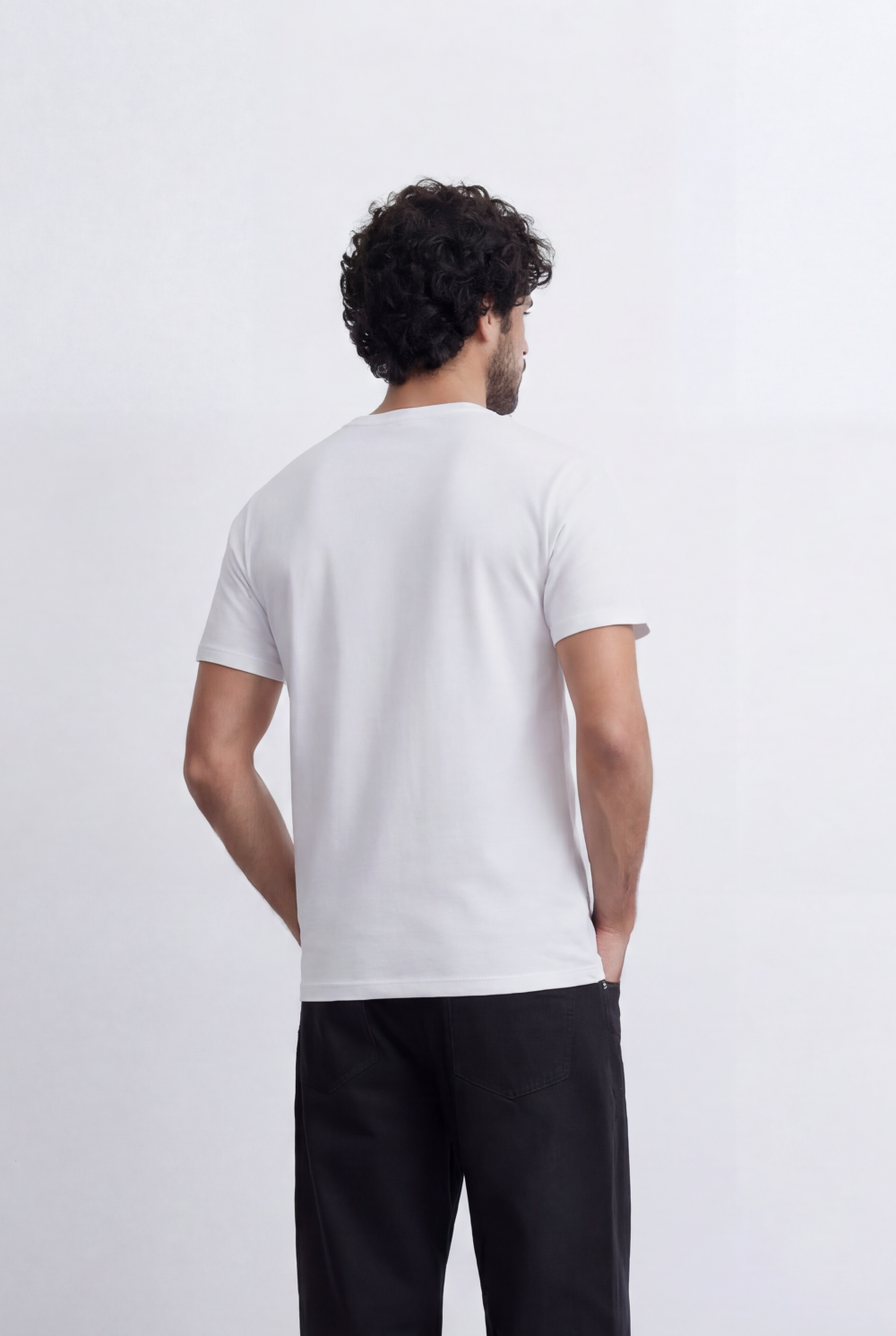 Men’s Tomato Store Numeric Graphic T-Shirt Raised Number Front Artwork Textured Patch Detail
