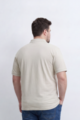 Men's Tomato Store Premium Slim Fit Polo T-Shirt Minimal Bear Chest Embroidery Classic Button Big Size