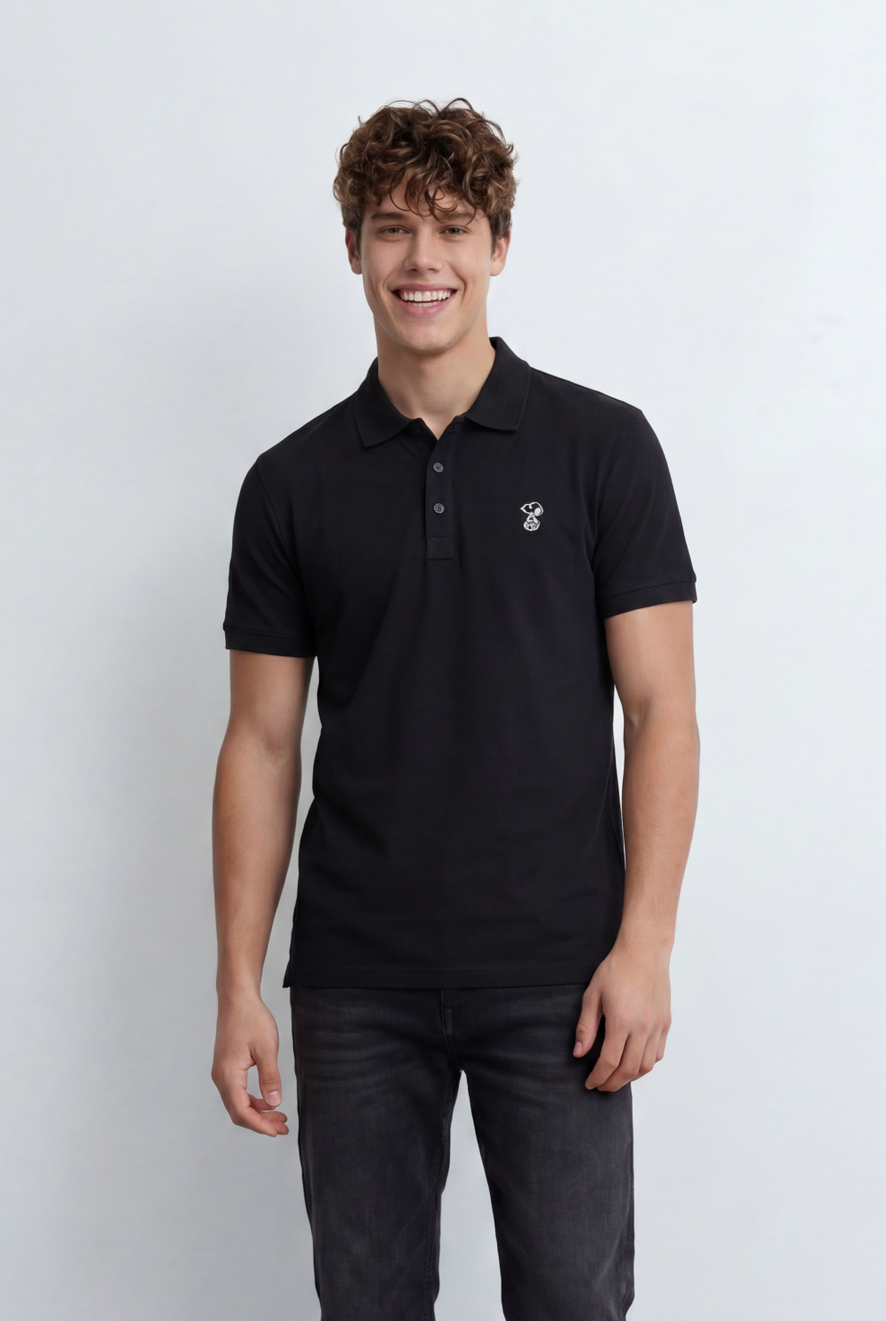 Men’s Tomato Store Polo Shirt Slim Fit Embroidered Chest Logo
