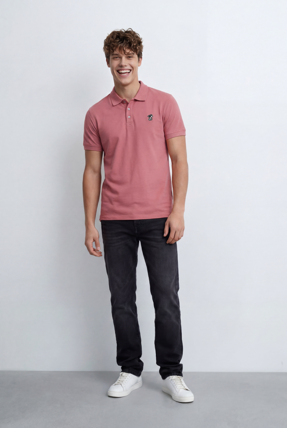 Men’s Tomato Store Polo Shirt Slim Fit Embroidered Chest Logo