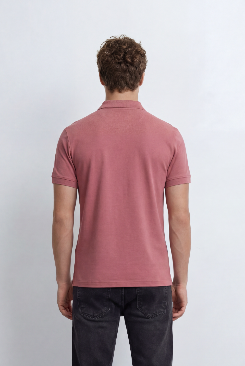 Men’s Tomato Store Polo Shirt Slim Fit Embroidered Chest Logo