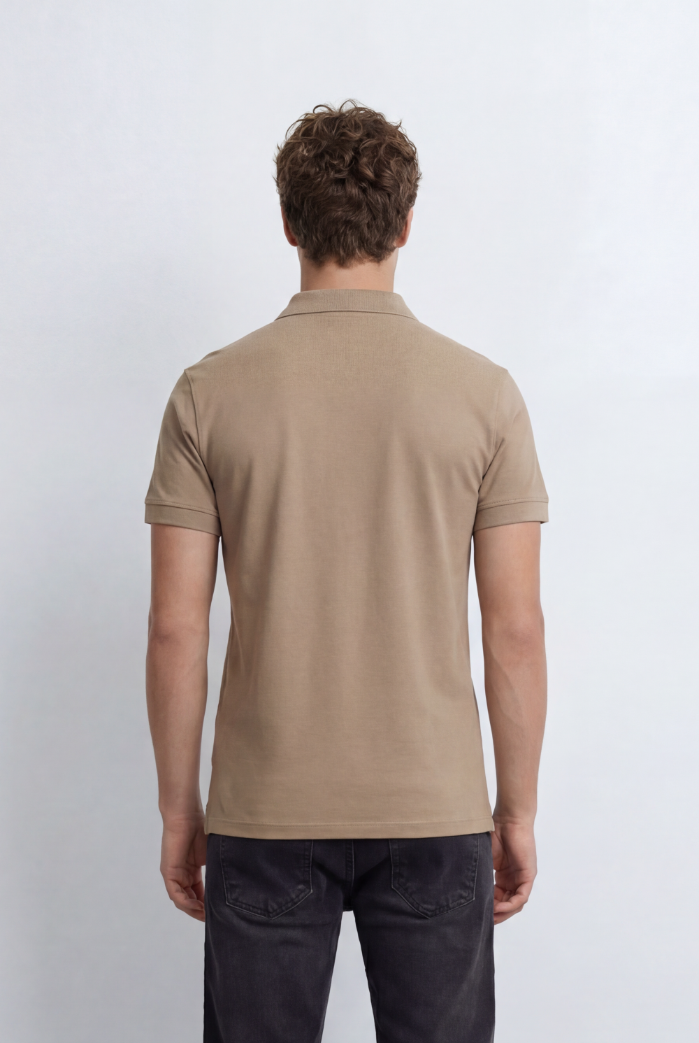 Men’s Tomato Store Polo Shirt Slim Fit Embroidered Chest Logo