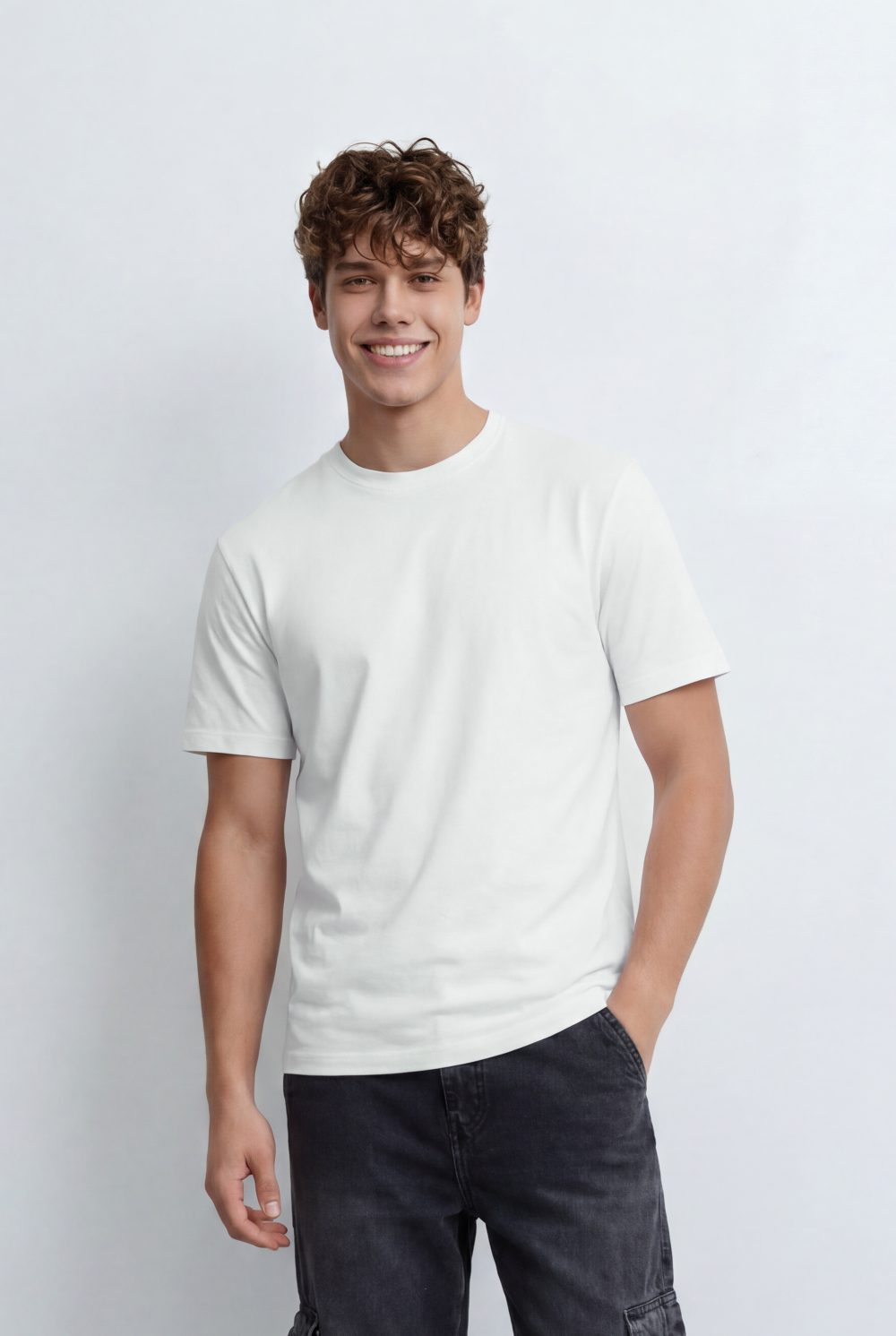 Men’s Tomato Store Essential T-Shirt Clean Minimal Design Premium Construction Slim Fit