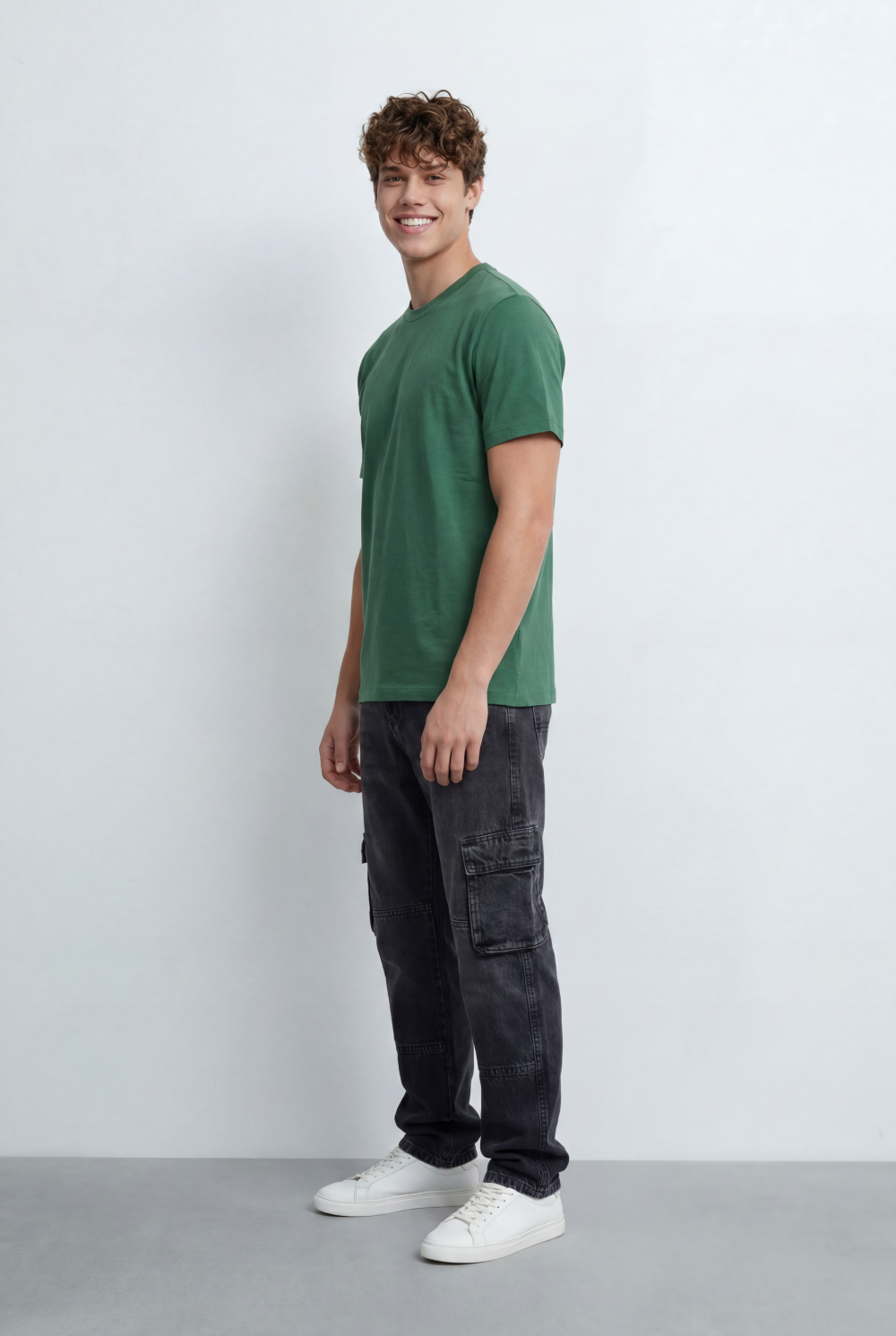 Men’s Tomato Store Essential T-Shirt Clean Minimal Design Premium Construction Slim Fit