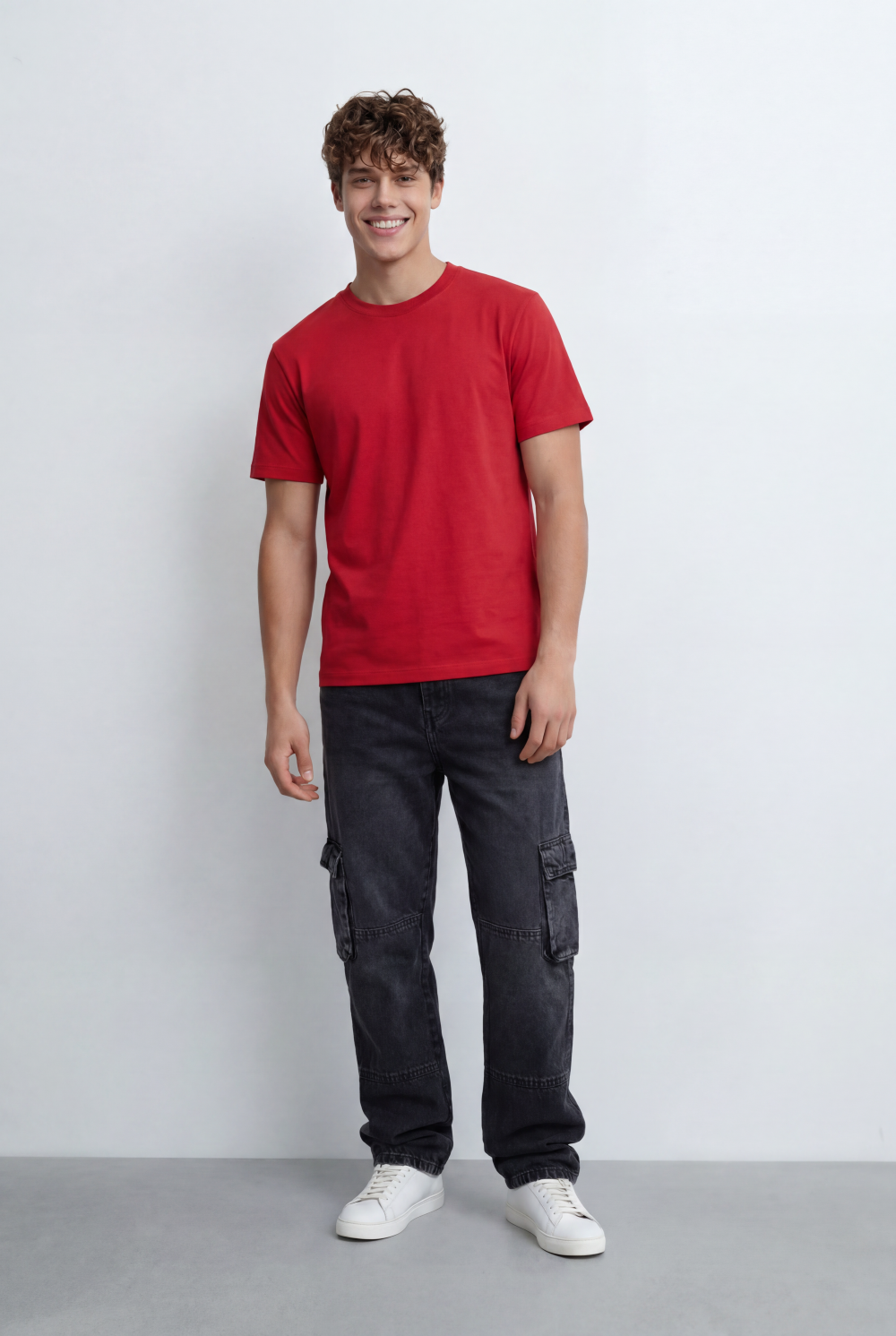 Men’s Tomato Store Essential T-Shirt Clean Minimal Design Premium Construction Slim Fit