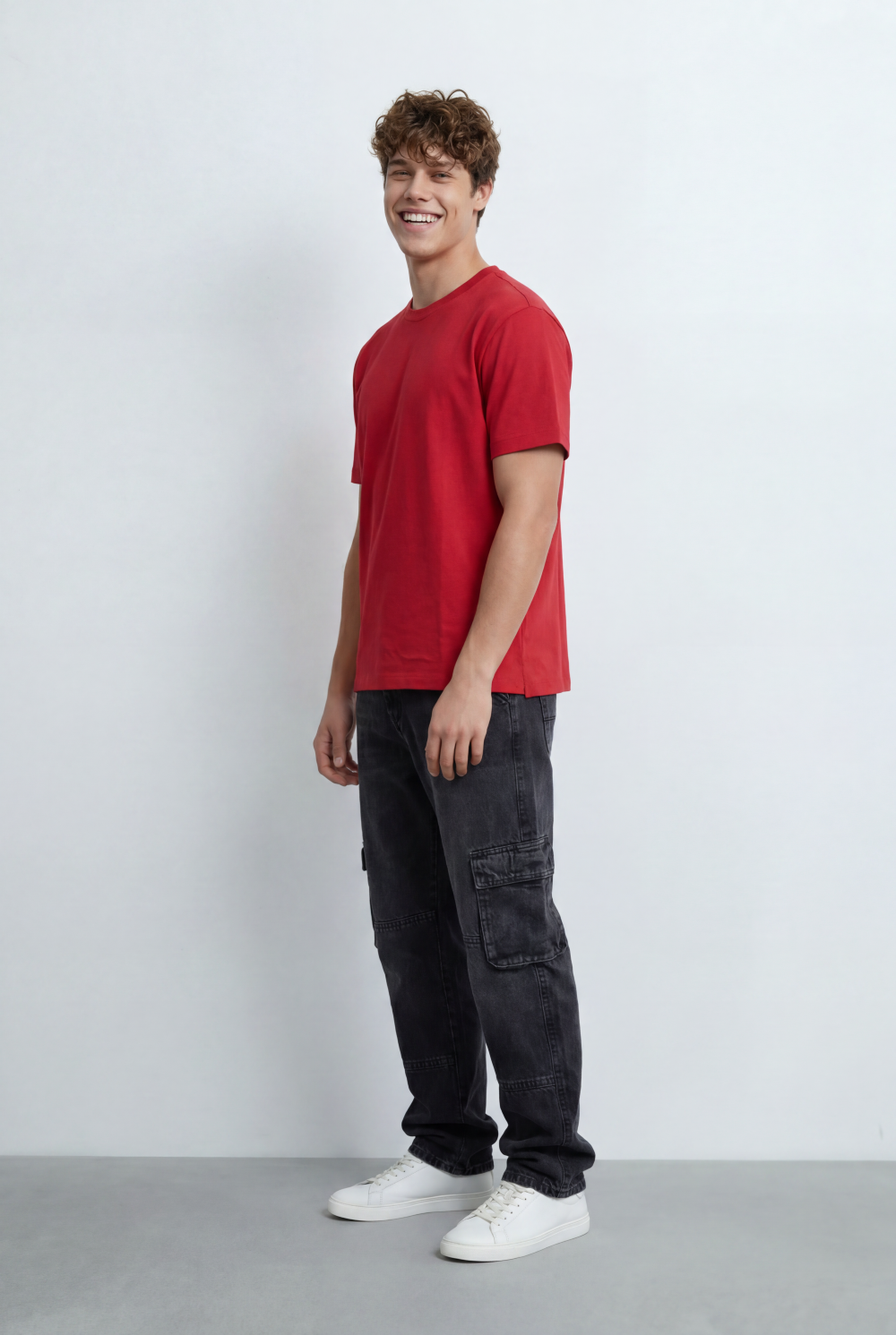 Men’s Tomato Store Essential T-Shirt Clean Minimal Design Premium Construction Slim Fit