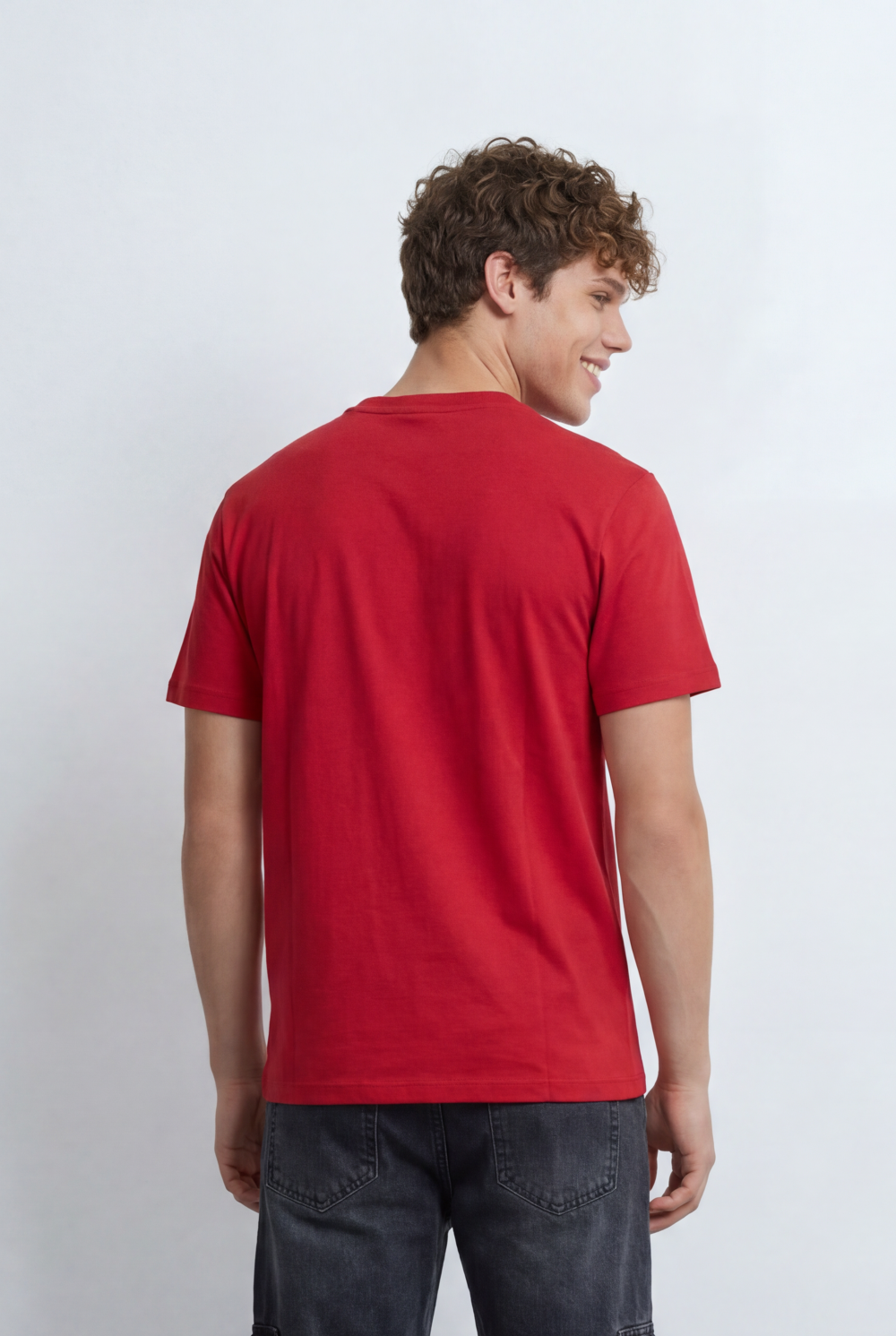 Men’s Tomato Store Essential T-Shirt Clean Minimal Design Premium Construction Slim Fit