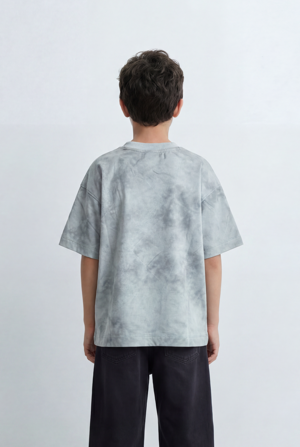 Boy’s Tomato Store Washed Oversized T-Shirt Soft Cloud Wash Finish Drop Shoulder