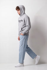 Men's Tomato Store Sweatshirt Hooded Design Amazing Ride Script Chest Box Fit Melton