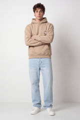 Men's Tomato StoreMelton Box Fit Sweatshirt Hooded Design Out Of The Shadows Back Graphic
