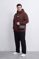 Men's Tomato Store Melton Big Size Sweatshirt Hooded Design Worldwide Collection Back Typography