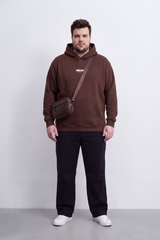 Men's Tomato Store Melton Big Size Sweatshirt Hooded Design Worldwide Collection Back Typography