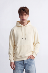 Men's Tomato Store Long Sleeve Drawstring Hood Kangaroo Pocket Slim Fit Sweatshirt