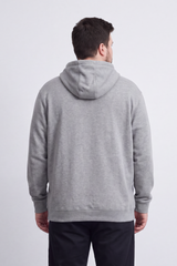 Men's Tomato Store Zip Hoodie Long Sleeve  Front Pockets Subtle Chest Logo Big Size Melton