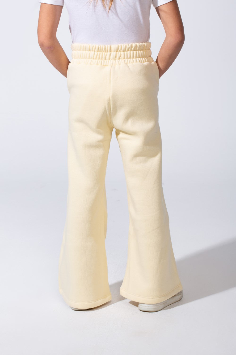 Girl's Slim Fit Practical Material One Side Print Comfy Daily Wear Pants