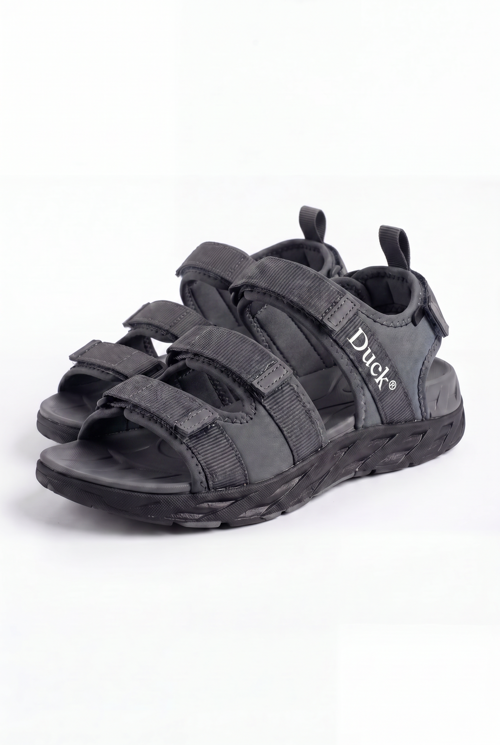 Women’s Tomato Store Sport Sandals Duck Adjustable Hook Loop Straps Cushioned Footbed