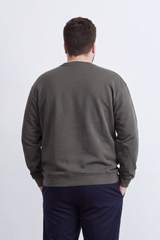 Men's Tomato Store Melton Big Size Sweatshirt Minimal Modern Chest Embroidery