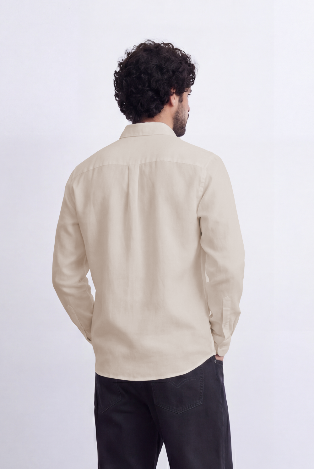 Men's Regular Fit Long Sleeve Basic Shirt With Button-Down Clean Casual Everyday Style Tomato Store