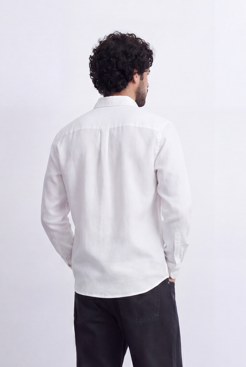 Men's Regular Fit Long Sleeve Basic Shirt With Button-Down Clean Casual Everyday Style Tomato Store