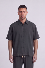 Men's Tomato Store Summer Co-Ord Set Clean Button-Front Styling Outfit