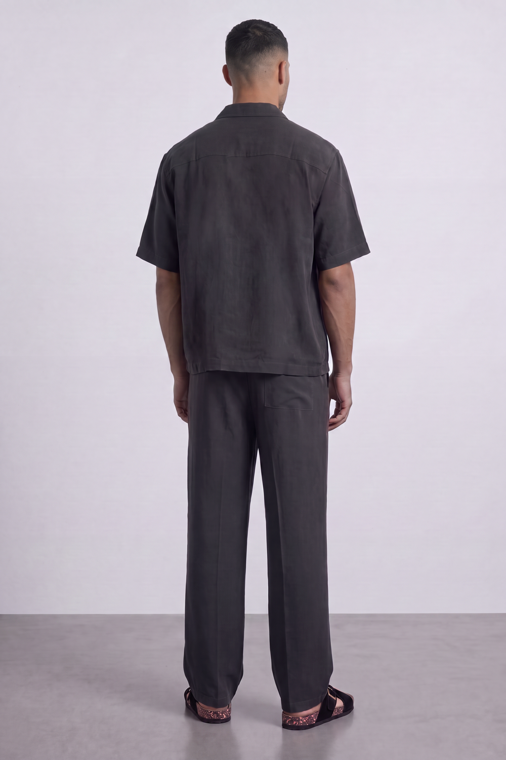 Men's Tomato Store Summer Co-Ord Set Clean Button-Front Styling Outfit