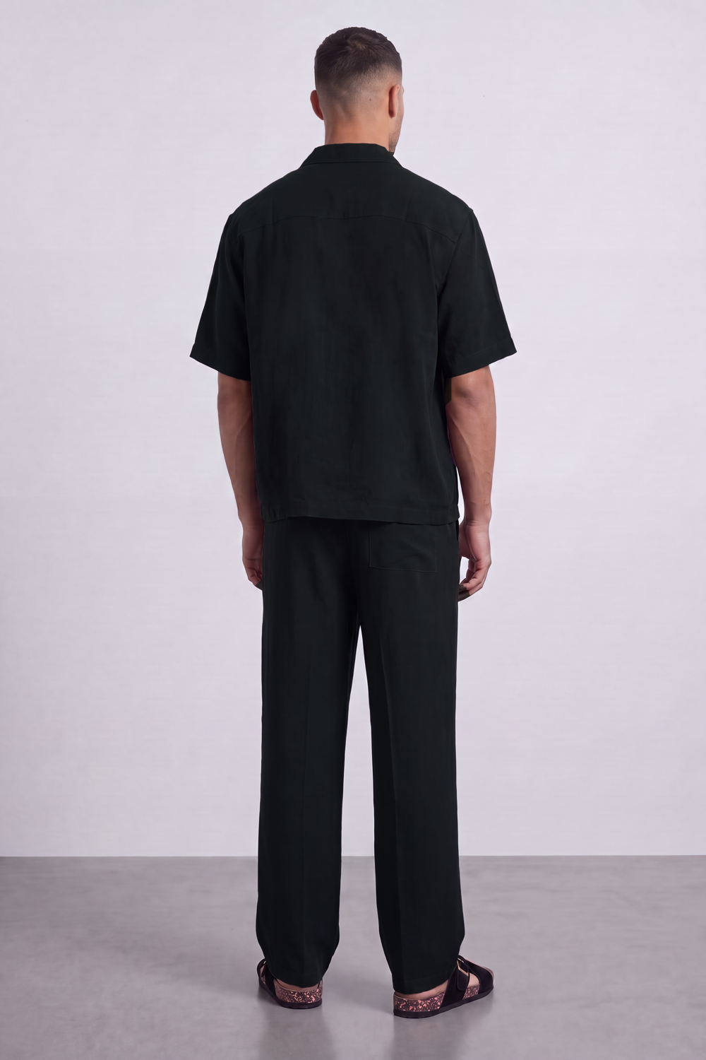 Men's Tomato Store Summer Co-Ord Set Clean Button-Front Styling Outfit