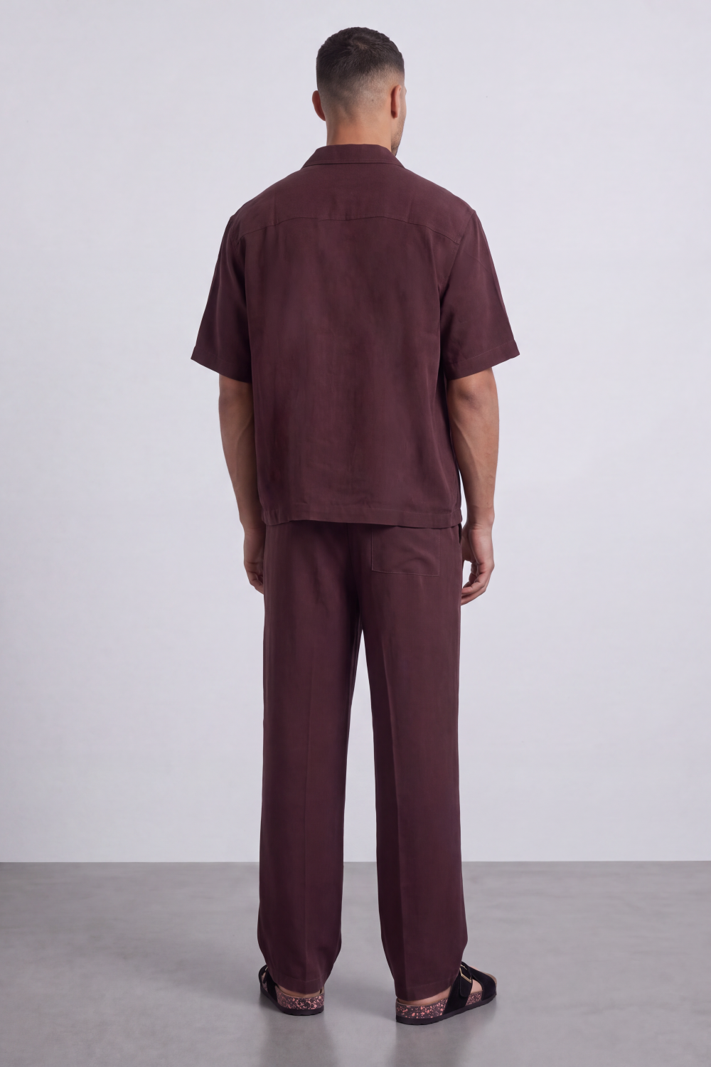 Men's Tomato Store Summer Co-Ord Set Clean Button-Front Styling Outfit