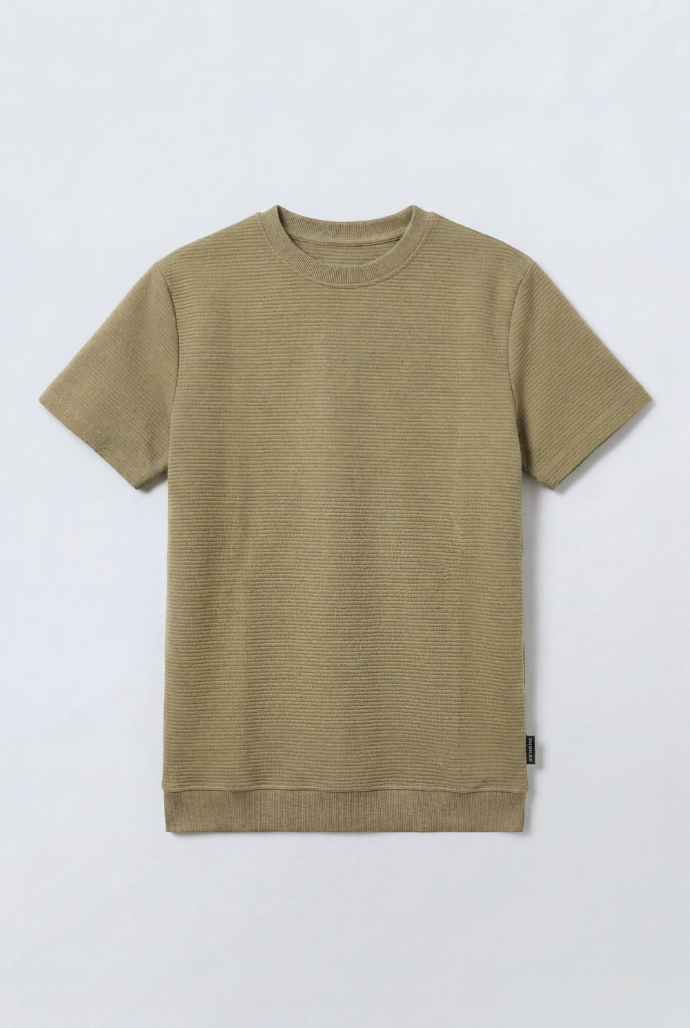 Men’s Tomato Store Short Sleeves Textured Knit Crew Neck Regular Fit T-Shirt