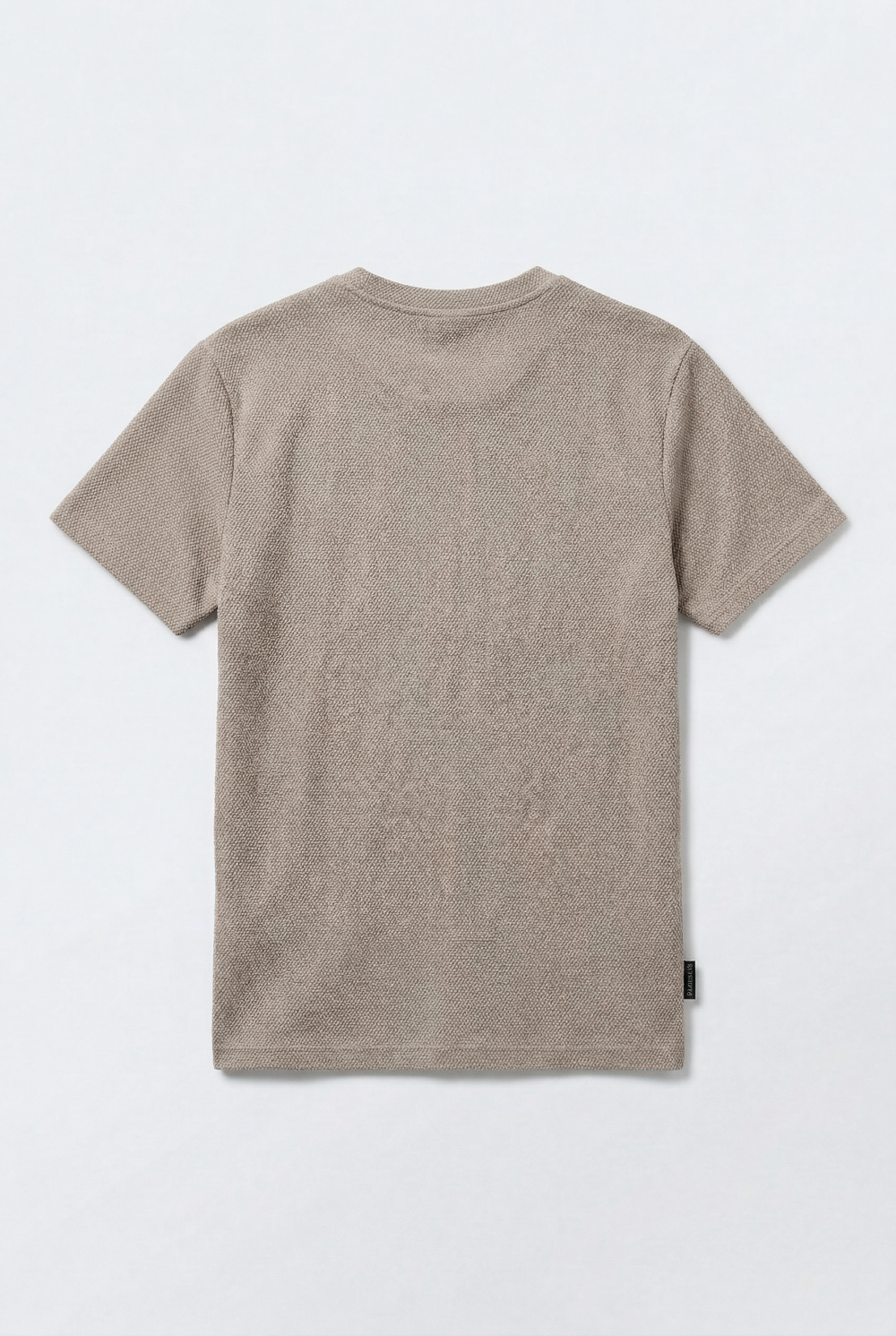 Men's Tomato Store Textured Fabric Casual Edge Basic Short Sleeves T-Shirt