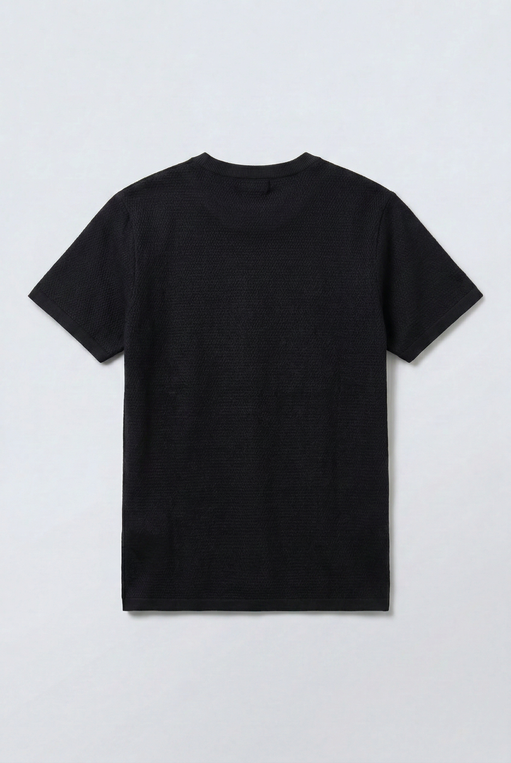 Men's Tomato Store Textured Fabric Casual Edge Basic Short Sleeves T-Shirt