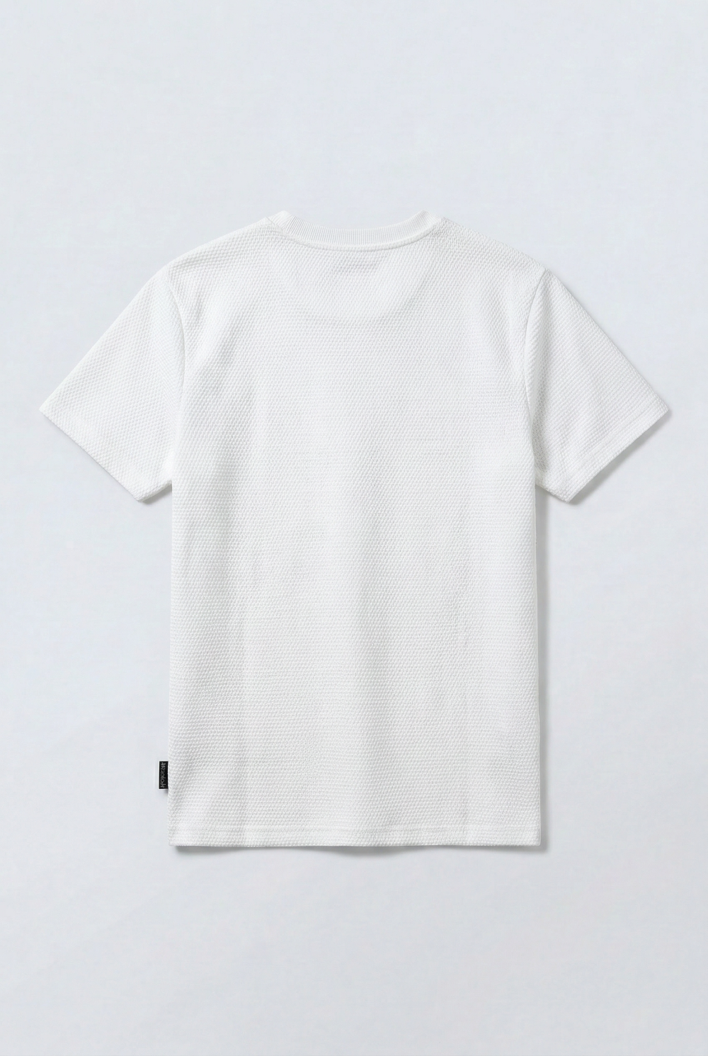 Men's Tomato Store Textured Fabric Casual Edge Basic Short Sleeves T-Shirt
