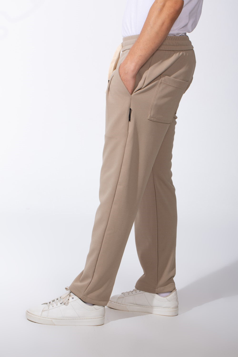 Men's Side Pockets Elasticated Waistband Oversize Sweatpants