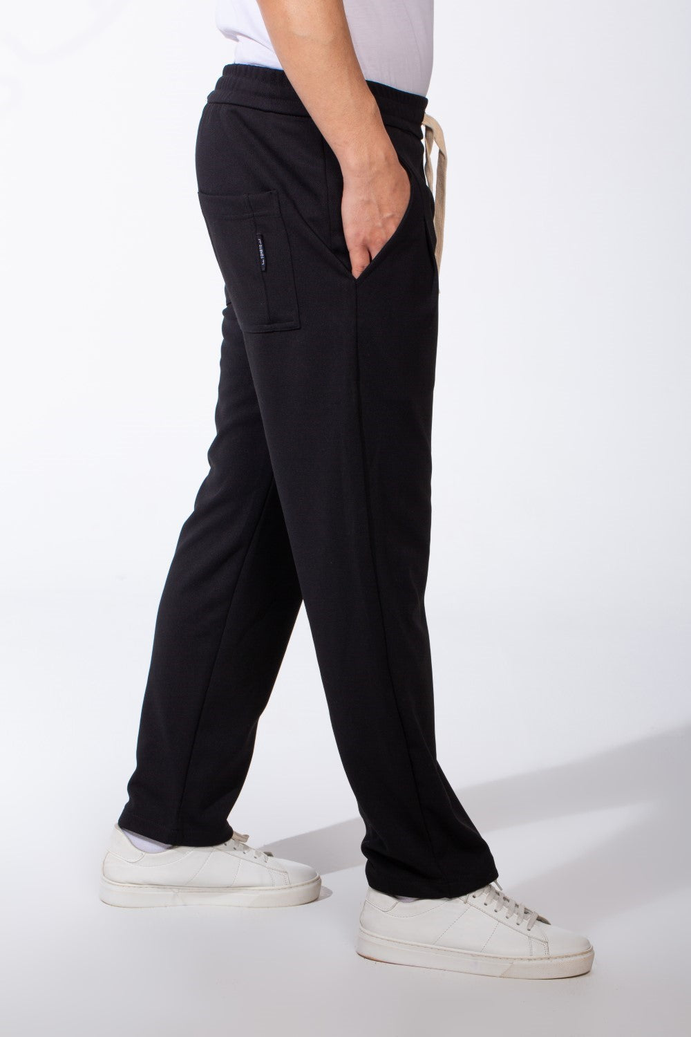 Men's Side Pockets Elasticated Waistband Oversize Sweatpants