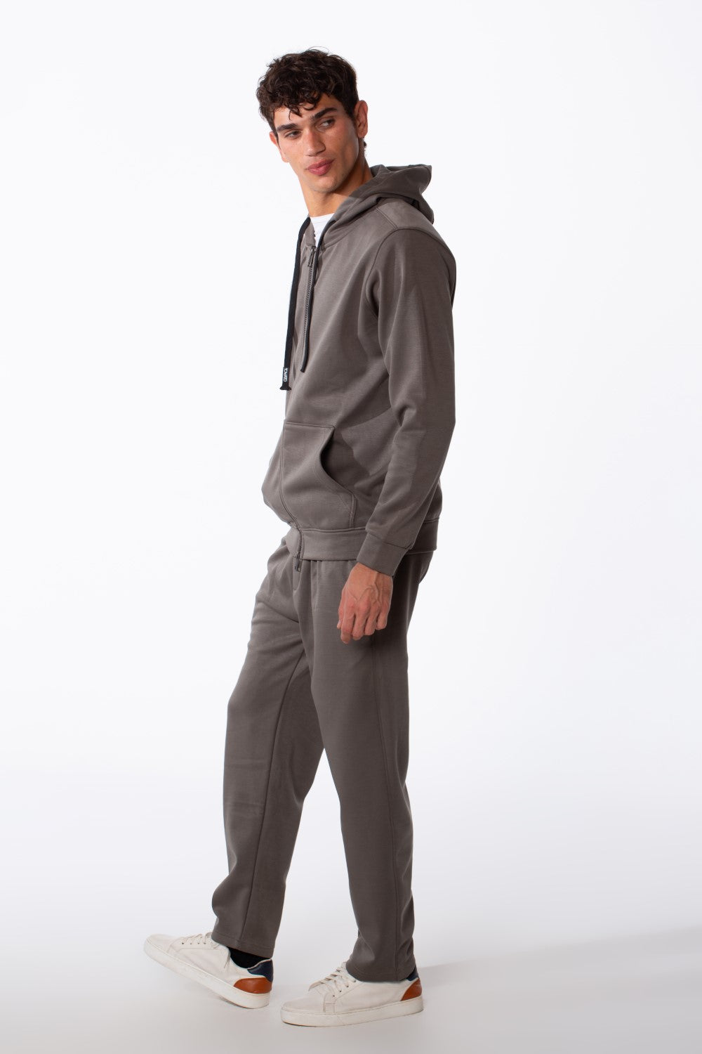 Men's Oversize Melton 2 Pieces Winter Outfit Set