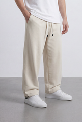 Men’s Tomato Store Relaxed Sweatpants Elastic Waist Oversize Melton Fabric