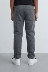 Boy's Tomato Store Jogger Sweatpants Contrast Side Piping Elastic Waistband Melton Regular Fit