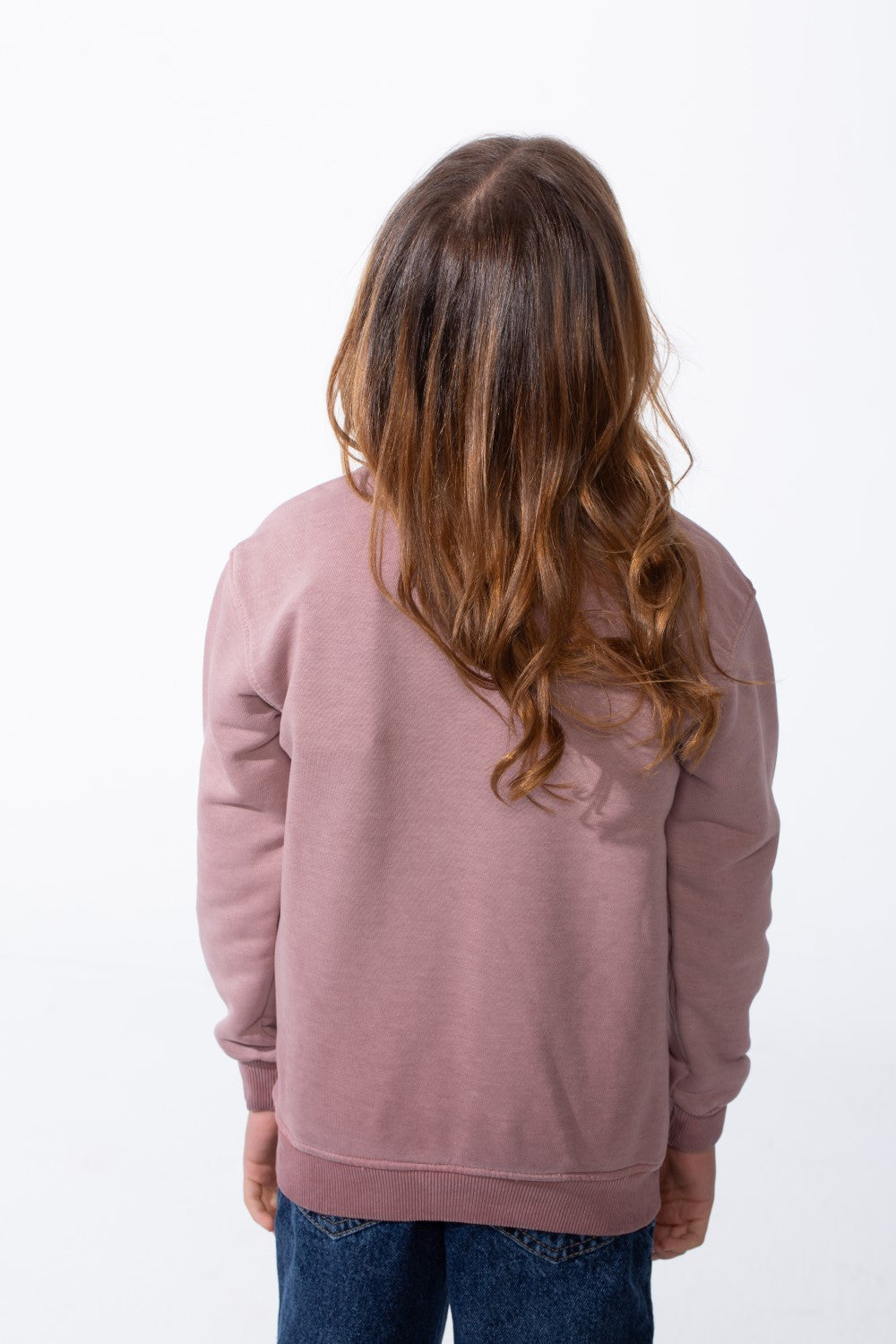 Girl's Tomato Store Sweatshirt Star Outline Front Detail