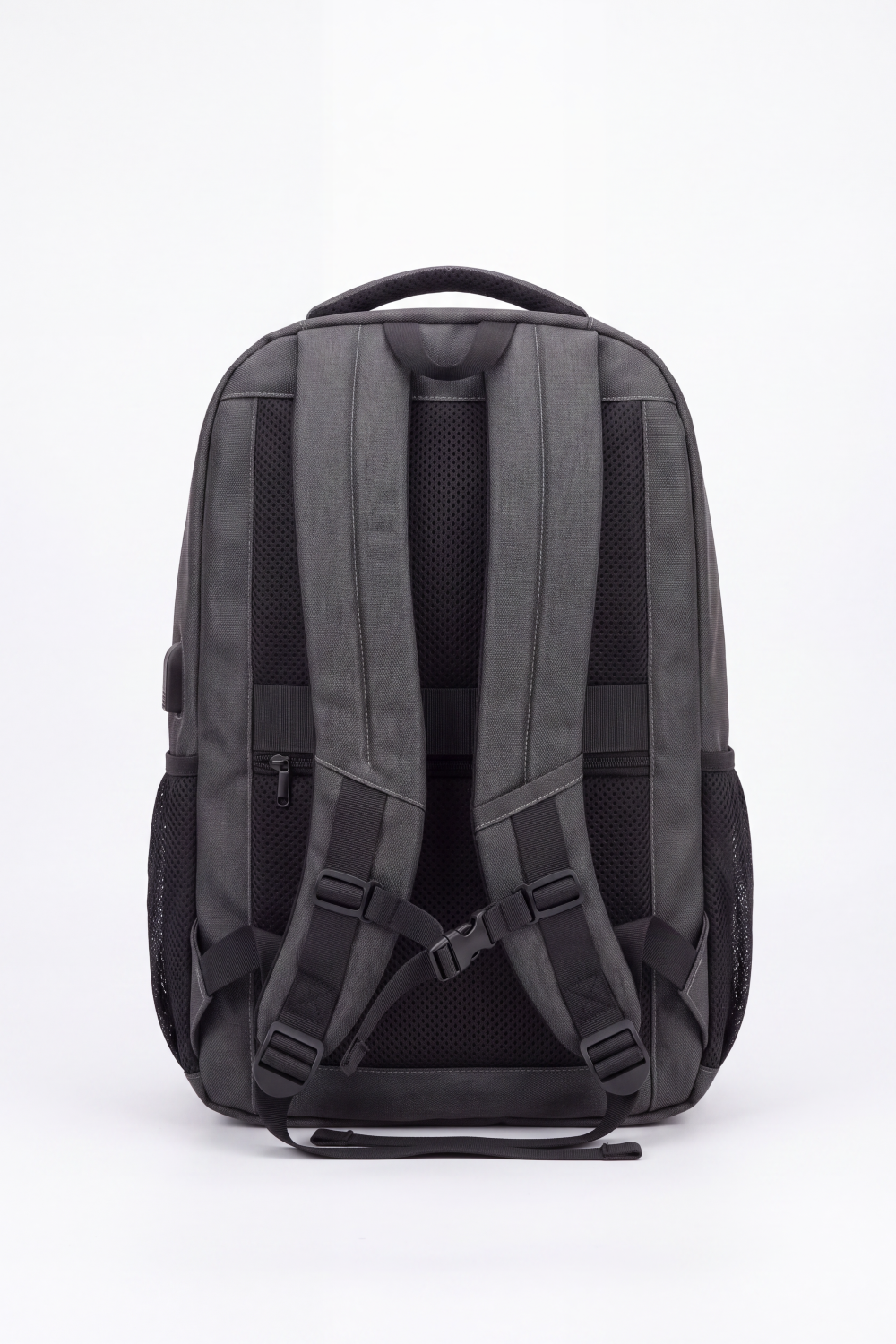 Men's Tomato Store Urban Utility Backpack Streamlined Front Panel Multi-Zip Storage Padded Straps