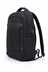 Men's Tomato Store Urban Utility Backpack Streamlined Front Panel Multi-Zip Storage Padded Straps