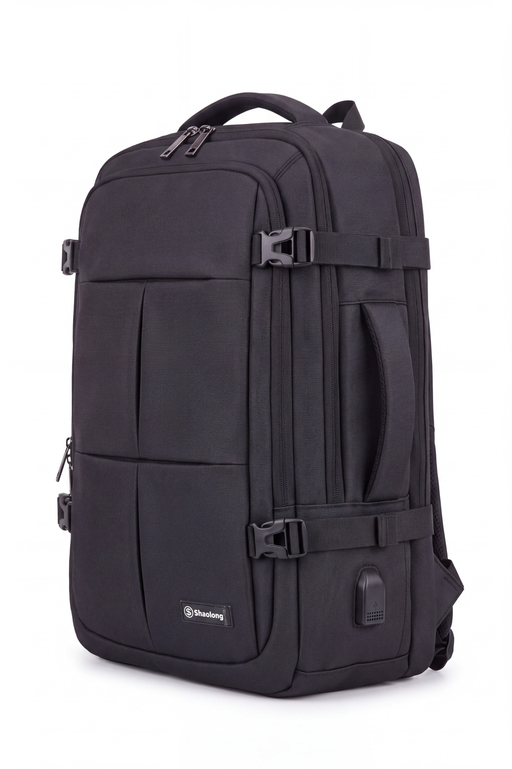 Men's Tomato Store Adventure Travel Backpack Durable Woven Fabric Expandable