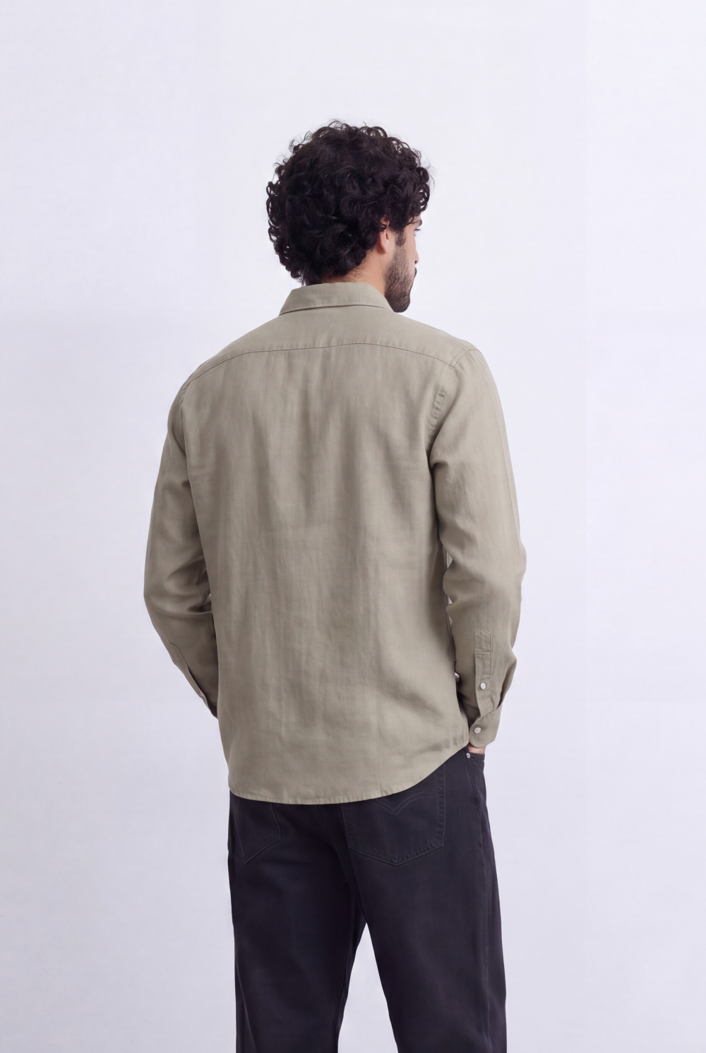 Men's Tomato Store Classic Linen Shirt Comfortable Regular Fit With A Clean Refined Look