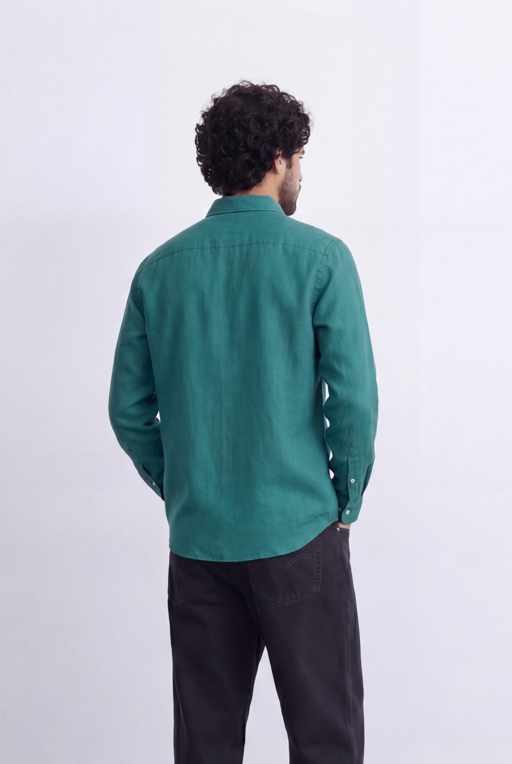 Men's Tomato Store Classic Linen Shirt Comfortable Regular Fit With A Clean Refined Look