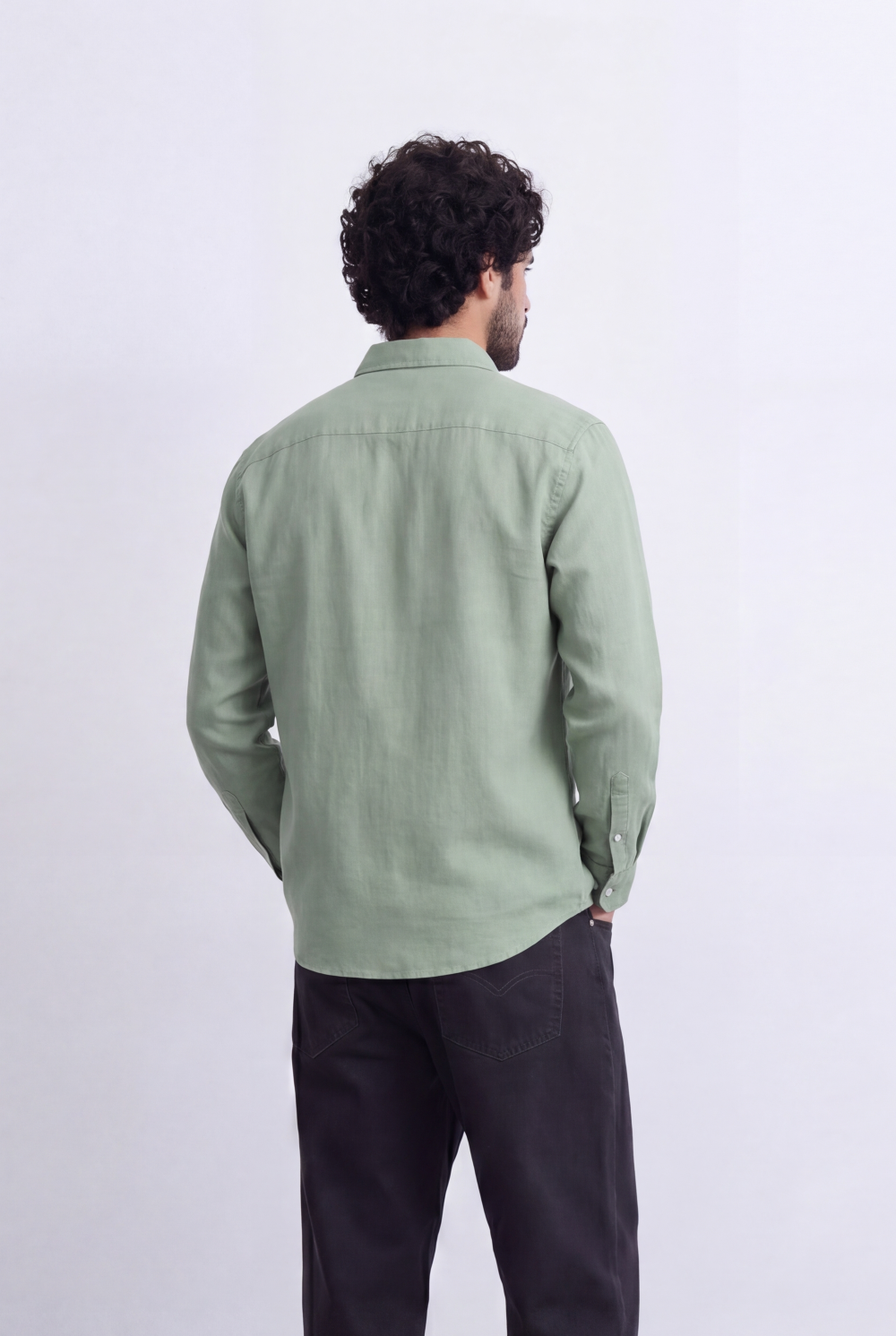 Men's Tomato Store Classic Linen Shirt Comfortable Regular Fit With A Clean Refined Look