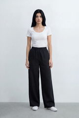 Women’s Tomato Store Pants Elastic Waist Comfort Fit