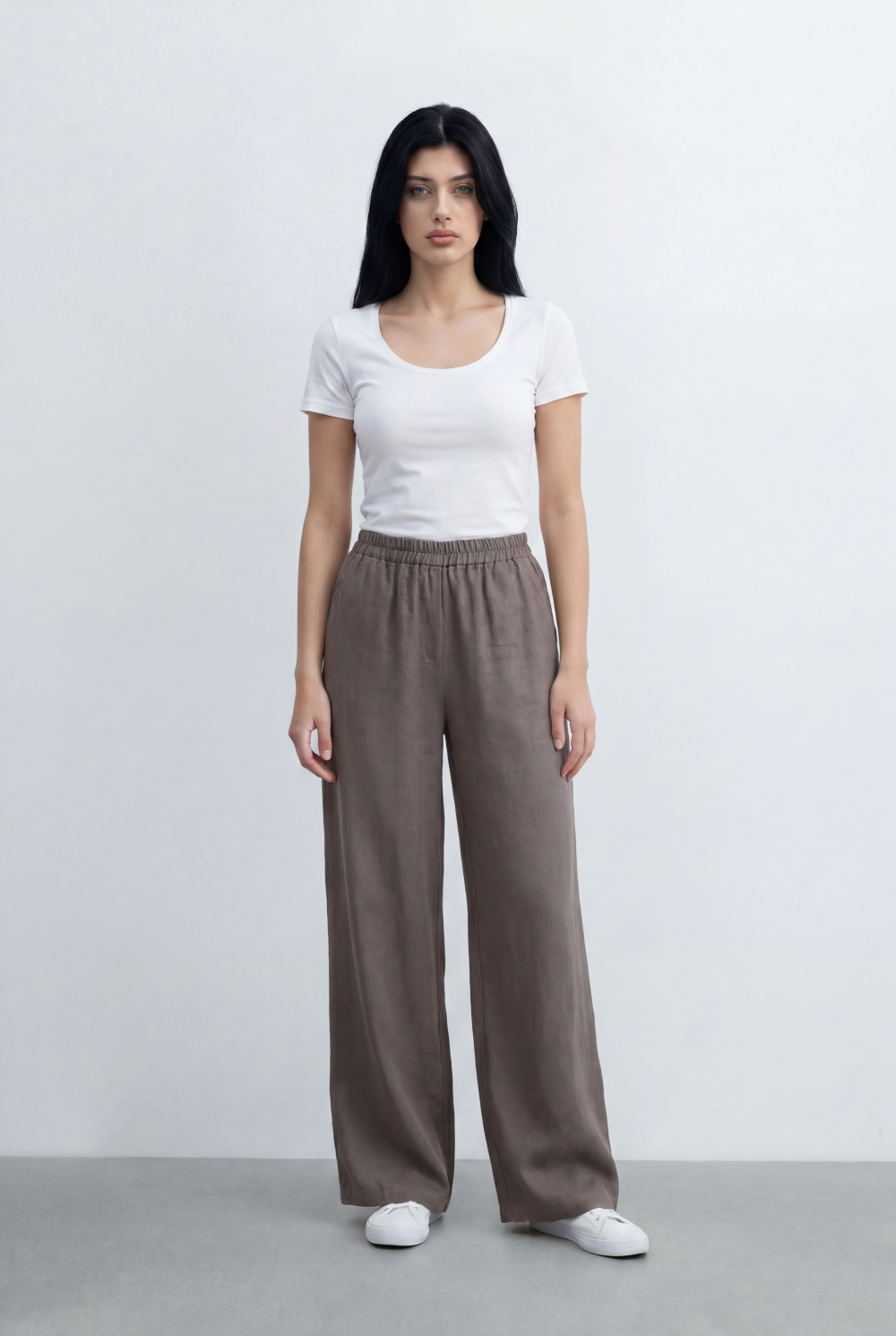 Women’s Tomato Store Pants Elastic Waist Comfort Fit