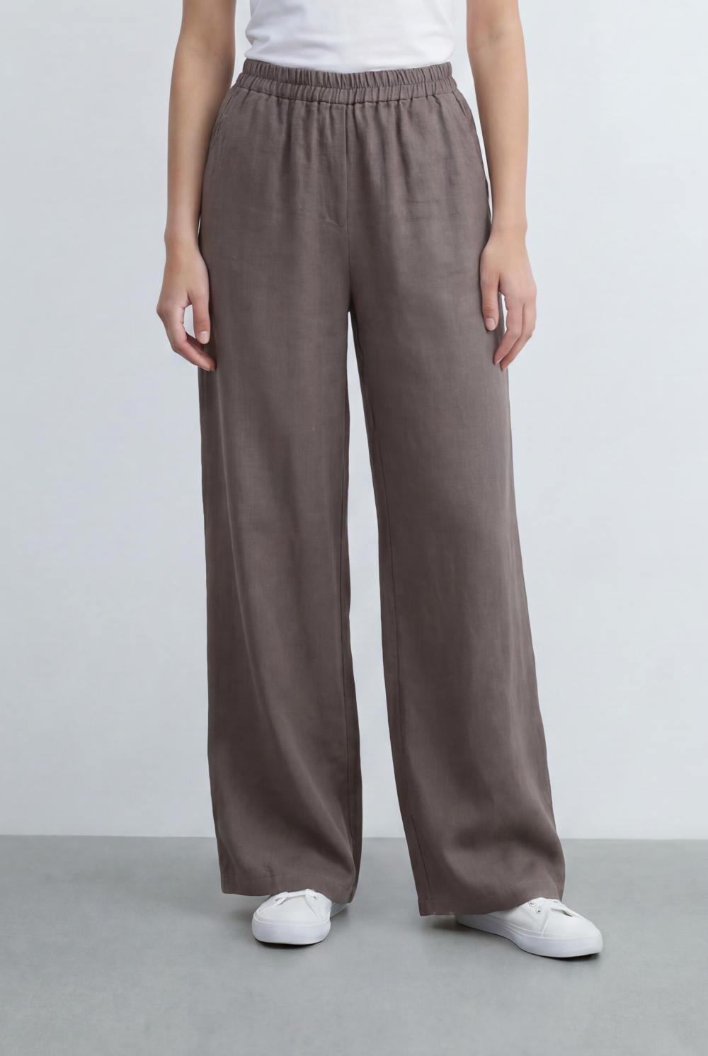 Women’s Tomato Store Pants Elastic Waist Comfort Fit