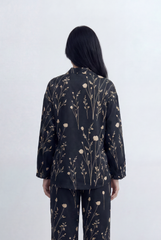 Women’s Tomato Store Floral Co Ord Set All Over Botanical Print Outfit Elegant Lounge Resort Wear Look