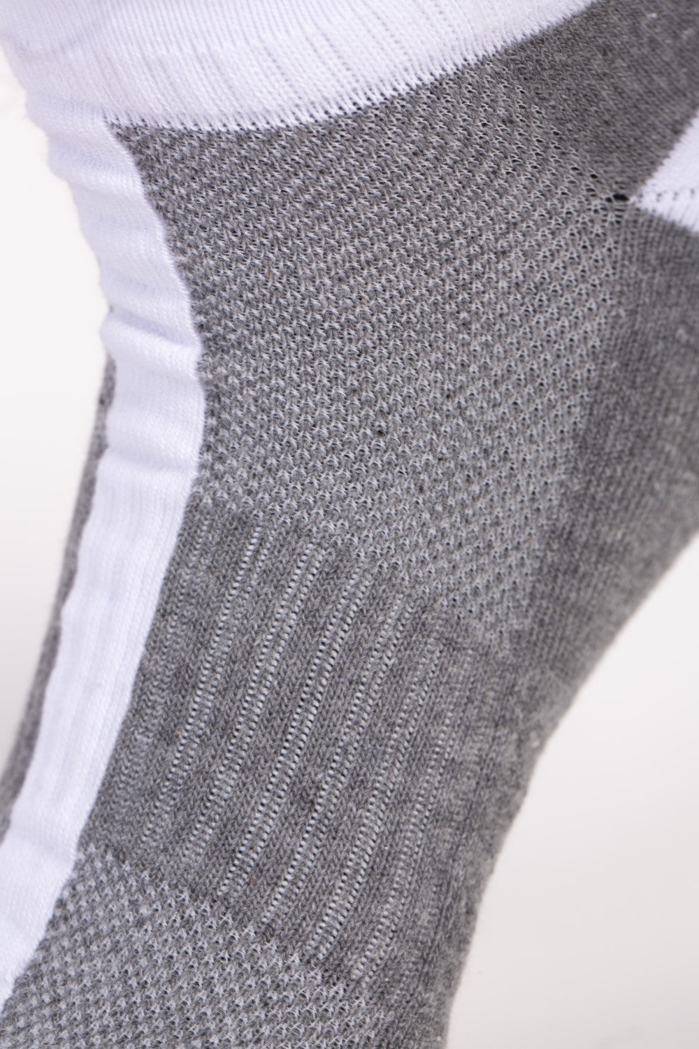Men's Low-Cut With Sleek Two-Tone Design Breathable Ribbed Band Support Comfy Socks