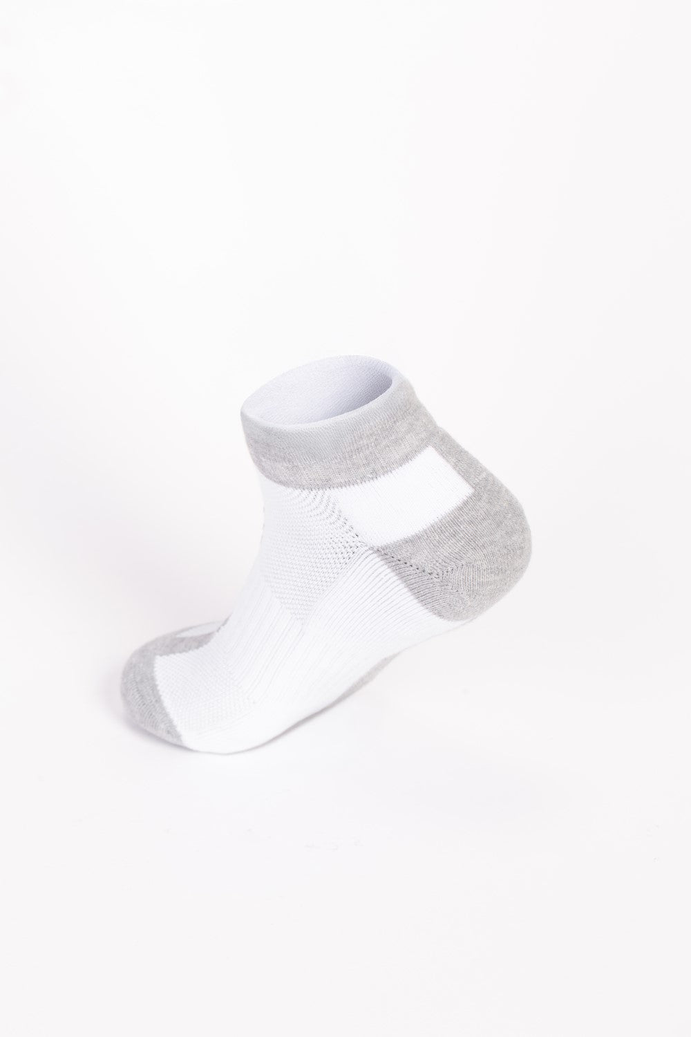Men's Low-Cut With Sleek Two-Tone Design Breathable Ribbed Band Support Comfy Socks