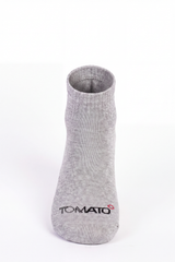 Men's Tomato Store Ribbed Ankle Socks Tomato Logo Detail Soft Stretch